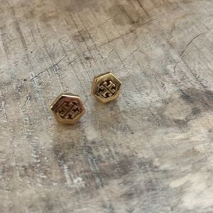 Tory Burch Logo Earrings